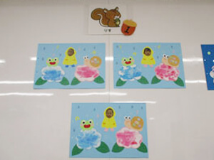 保育園児の作品