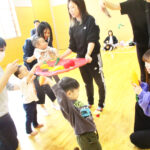 つむぎ保育龍ヶ崎園の親子運動会の様子