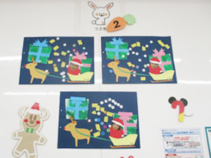 保育園児の作品