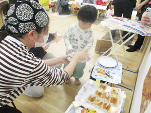 保育園のイベントの様子