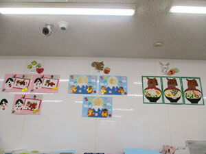 保育園児の制作した作品