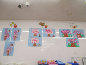 保育園児の作品