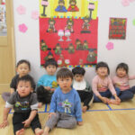 ひなまつりの集合写真