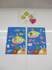 保育園児の作品